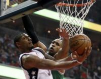 НБА: «Вашингтон» устоял в серии с «Бостоном»