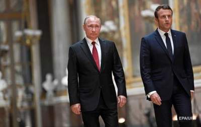 Путин и Макрон обсудили ситуацию в Украине