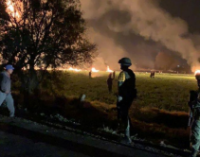 Взрыв трубопровода в Мексике: Число погибших увеличилось до 66