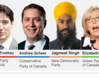 В Канаде прошли парламентские выборы: За 338 мандатов сразились пять партий