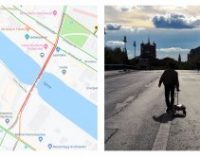 В Берлине мужчина запутал Google Maps с помощью тележки с 99 смартфонами
